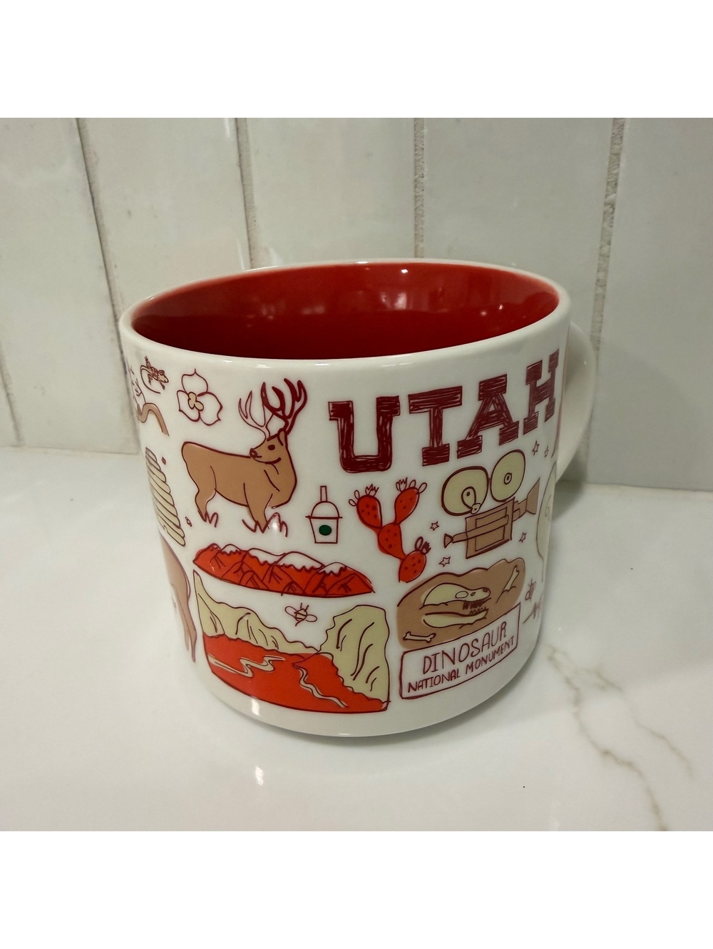 Starbucks Been There Series Utah Ceramic Coffee Mug - 14 oz
